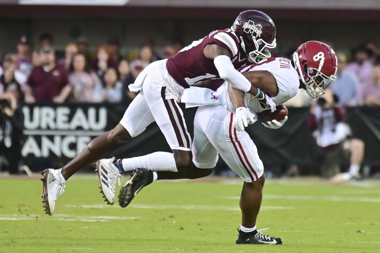 NCAA Football: Alabama at Mississippi State