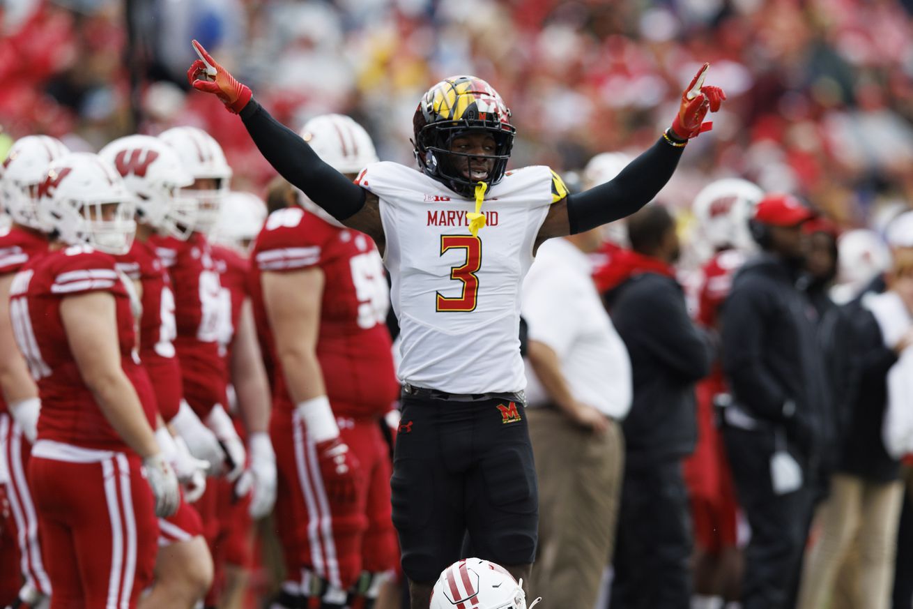 NCAA Football: Maryland at Wisconsin