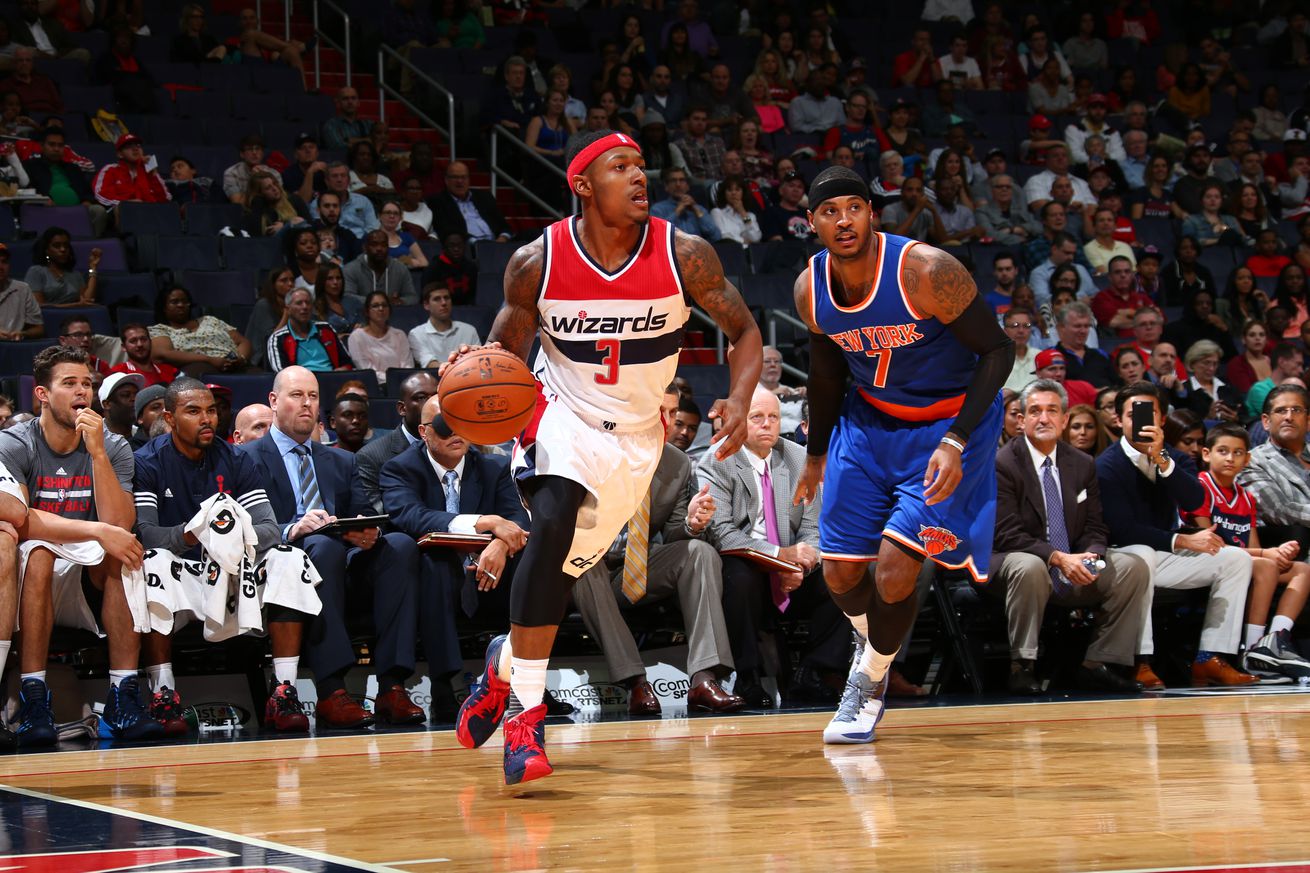 New York Knicks v Washington Wizards