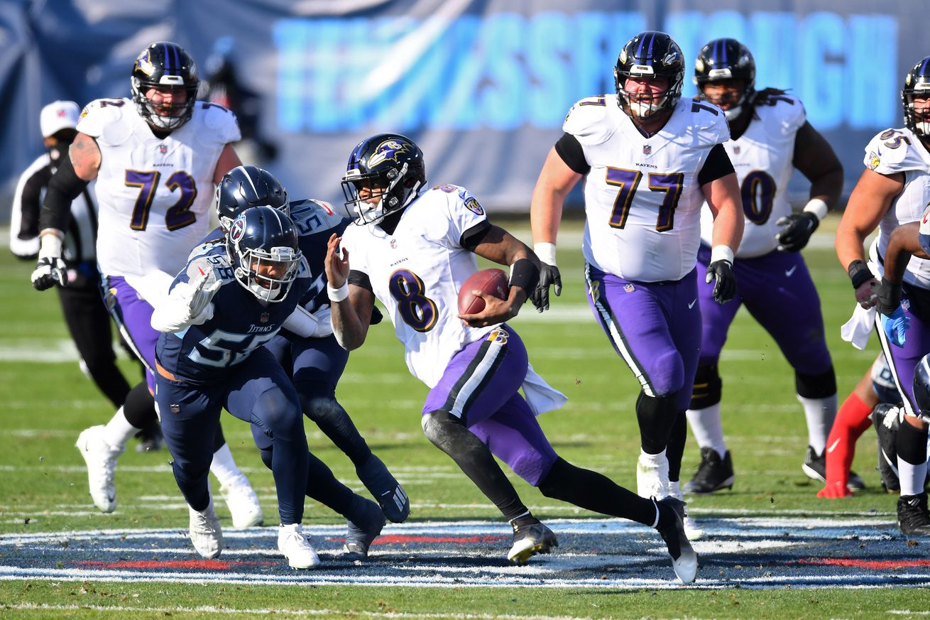 NFL: AFC Wild Card Round-Baltimore Ravens at Tennessee Titans