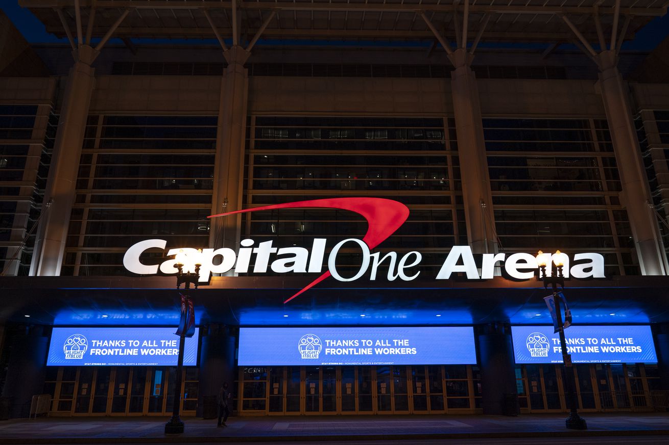 Across U.S., Stadiums, Landmarks Illuminated In Blue To Honor Essential Workers