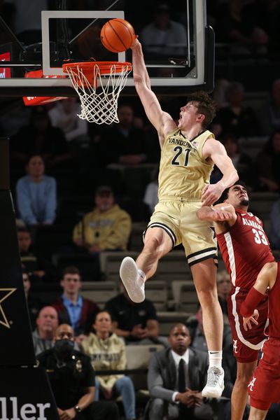 COLLEGE BASKETBALL: FEB 22 Alabama at Vanderbilt