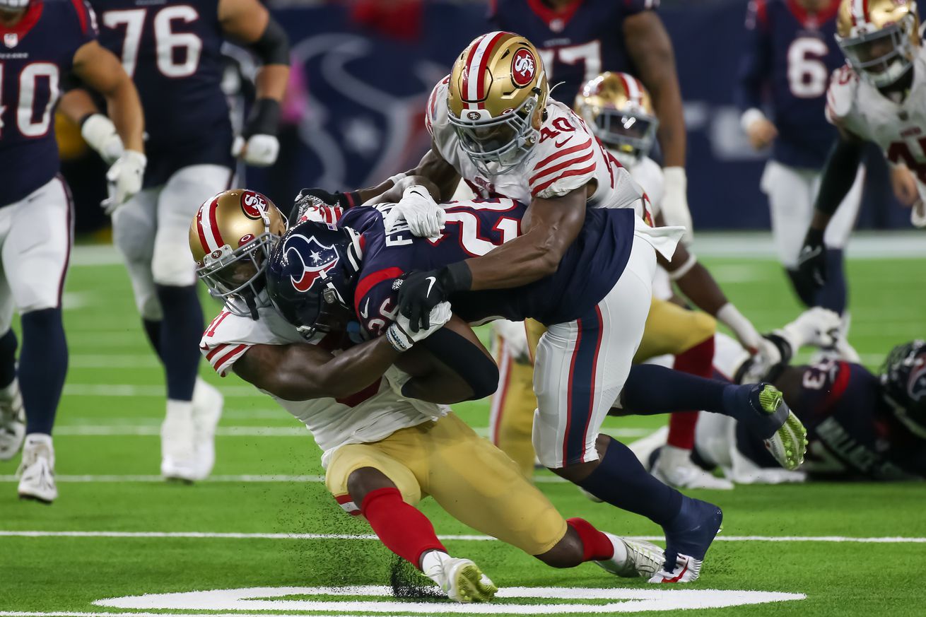 NFL: AUG 25 Preseason - 49ers at Texans