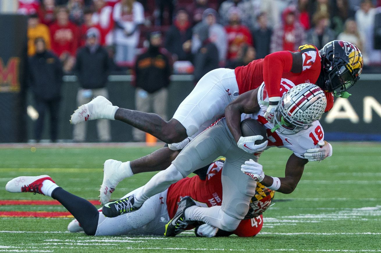 COLLEGE FOOTBALL: NOV 19 Ohio State at Maryland