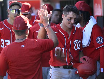 Nationals v Cardinals spring training