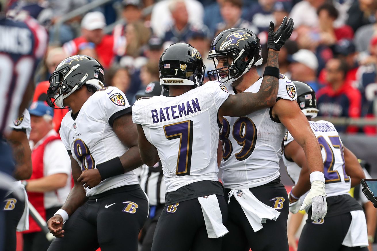 NFL: Baltimore Ravens at New England Patriots