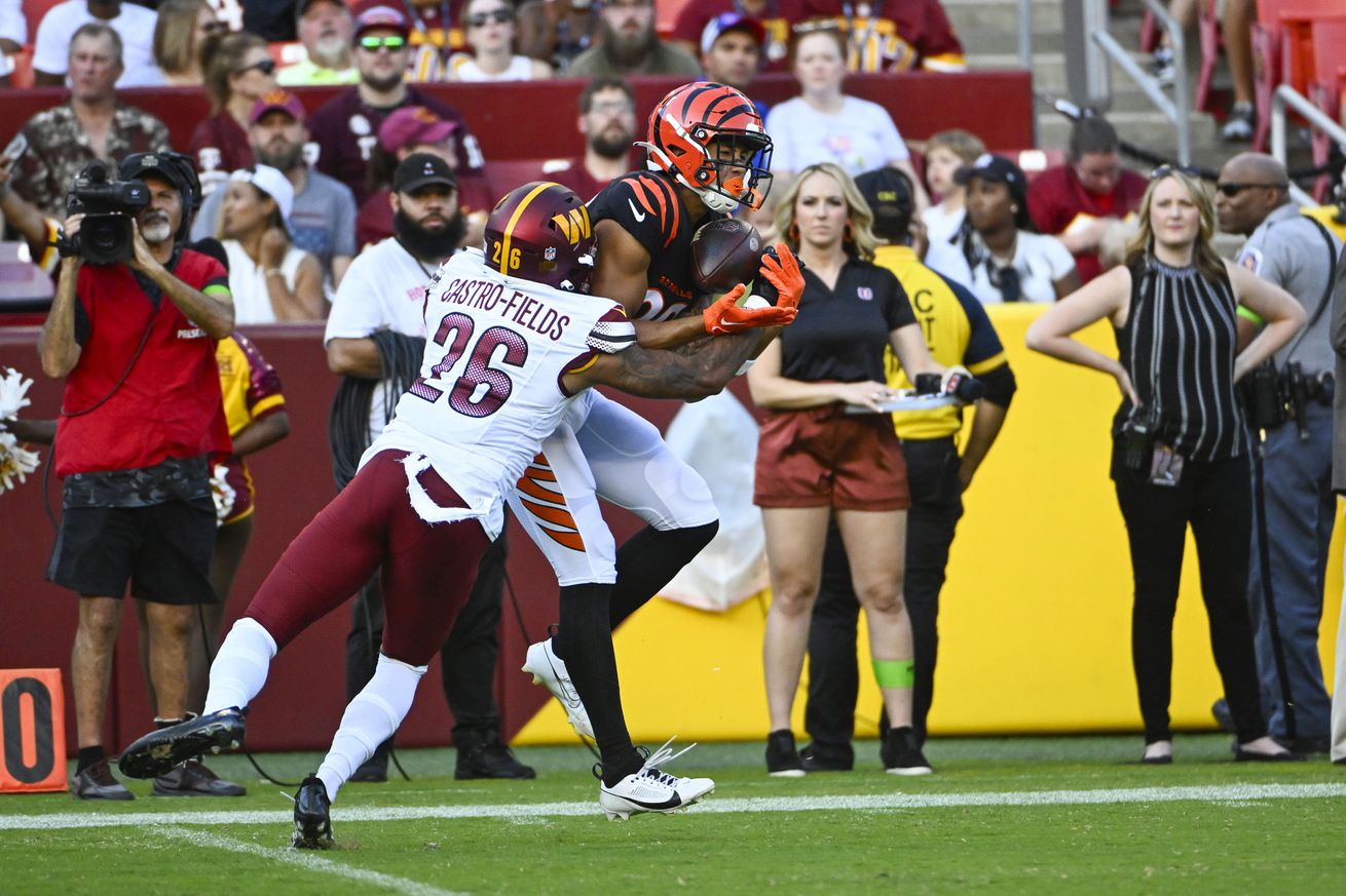 NFL: Preseason-Cincinnati Bengals at Washington Commanders