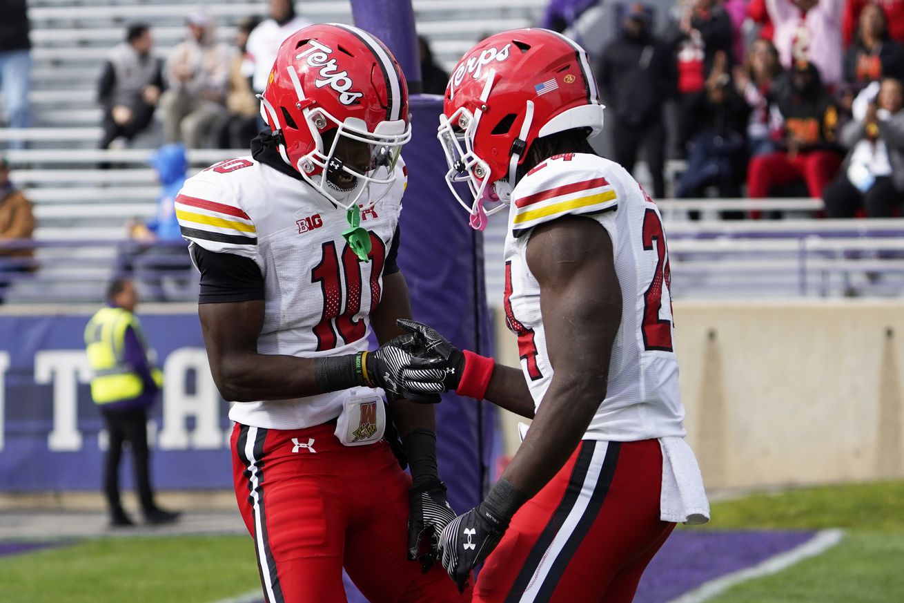 NCAA Football: Maryland at Northwestern