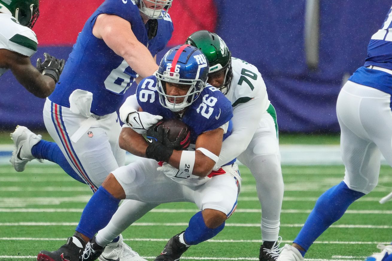 NFL: New York Jets at New York Giants