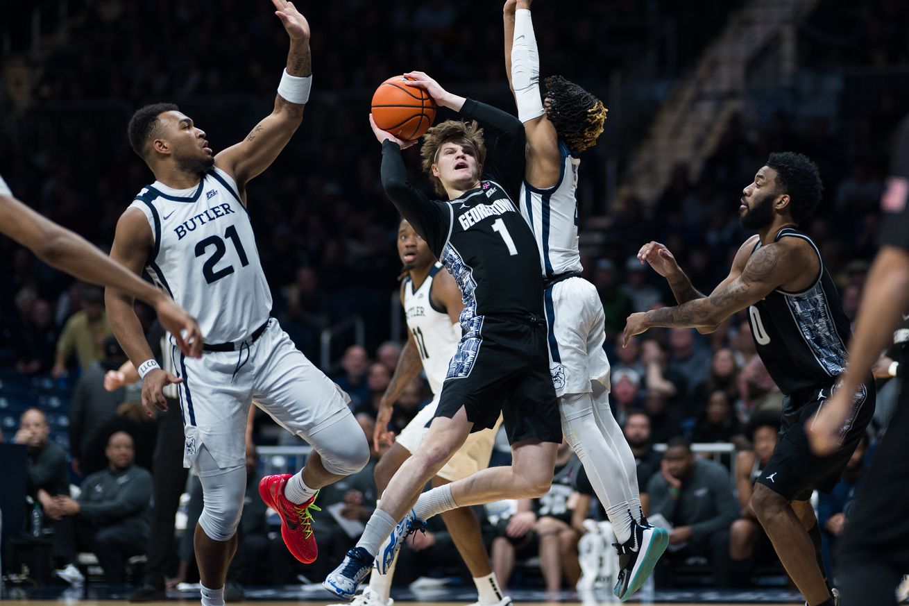 COLLEGE BASKETBALL: DEC 19 Georgetown at Butler