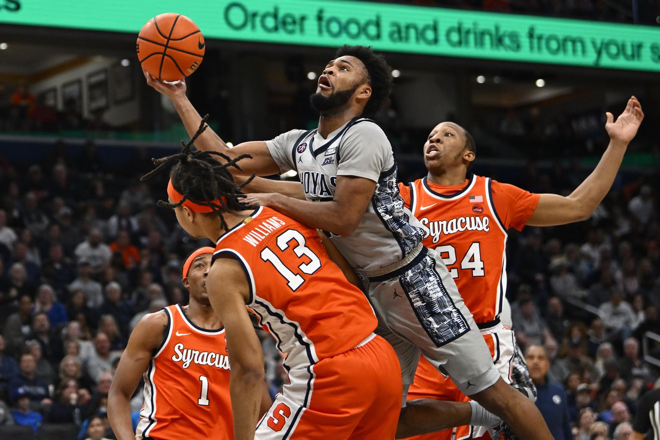 NCAA Basketball: Syracuse at Georgetown