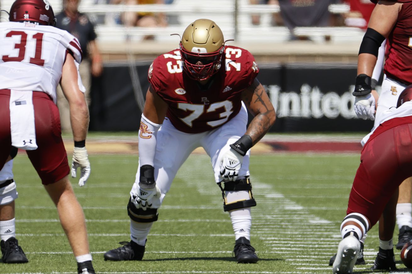 COLLEGE FOOTBALL: SEP 04 Colgate at Boston College