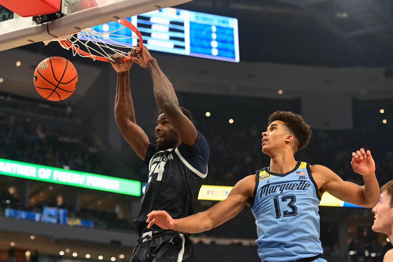 NCAA Basketball: Georgetown at Marquette