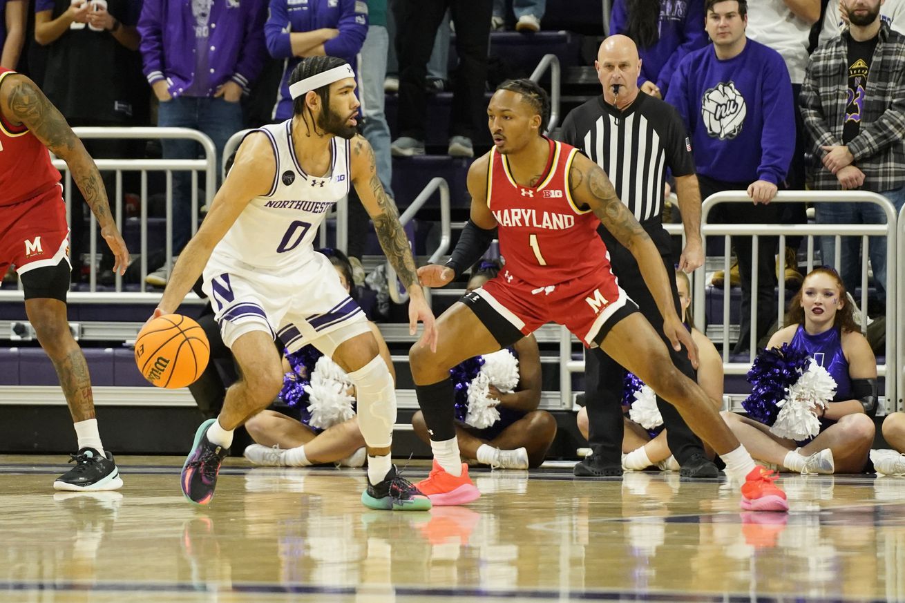 NCAA Basketball: Maryland at Northwestern