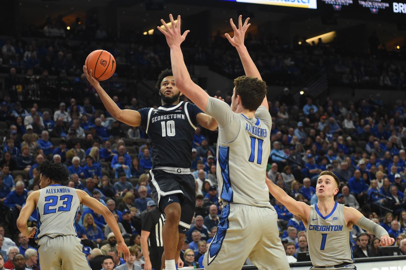 NCAA Basketball: Georgetown at Creighton