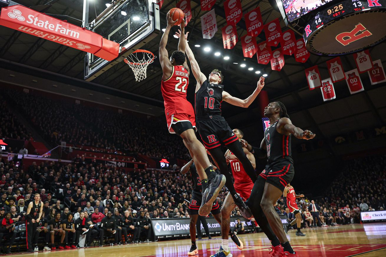 NCAA Basketball: Maryland at Rutgers