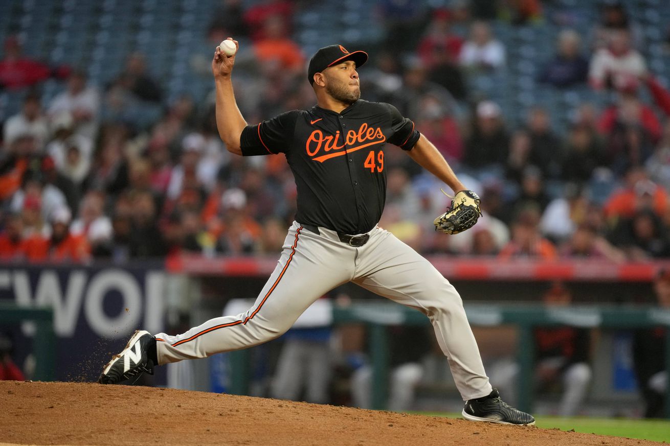 MLB: Baltimore Orioles at Los Angeles Angels