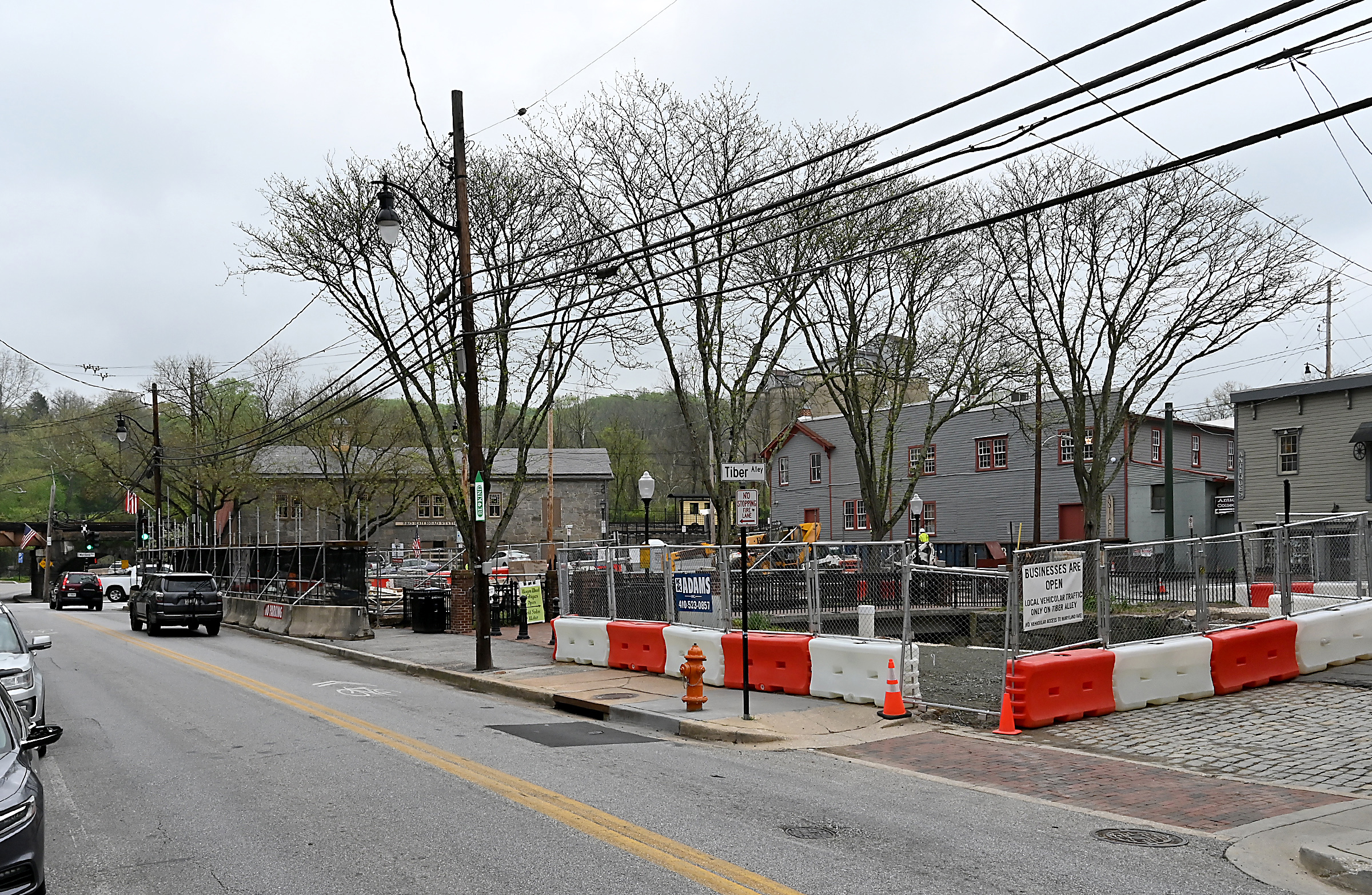 Looking down Main Street towards Maryland Avenue. Update of the...