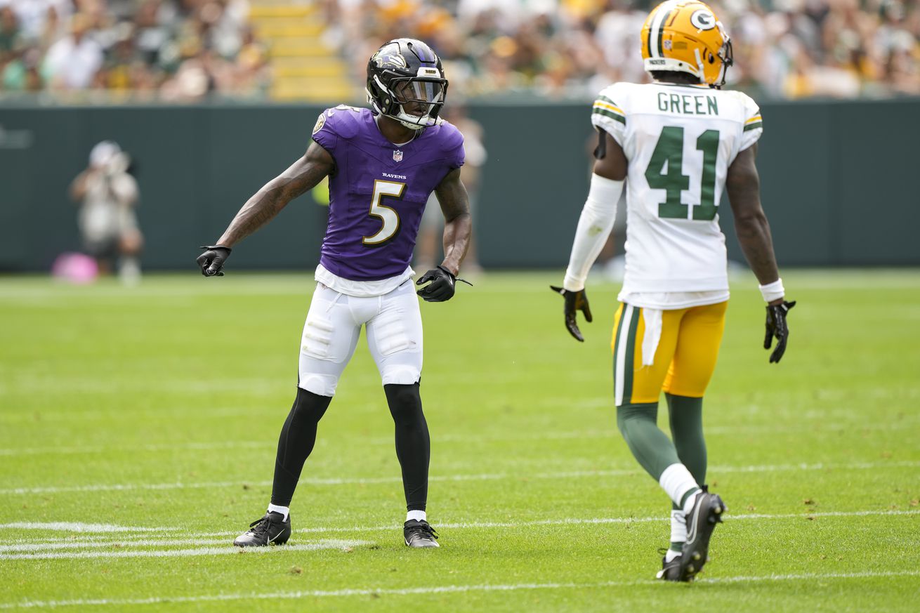 Baltimore Ravens v Green Bay Packers