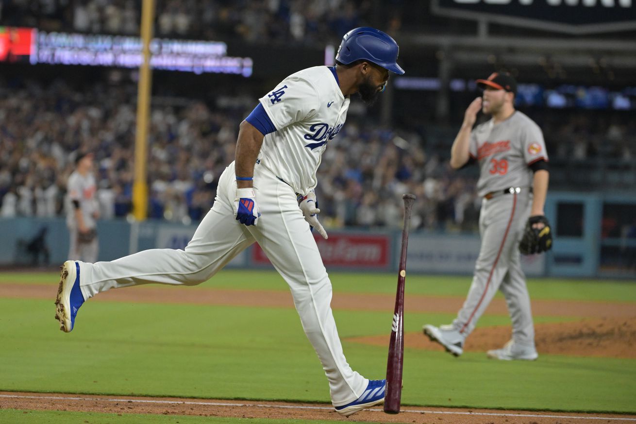 MLB: Baltimore Orioles at Los Angeles Dodgers