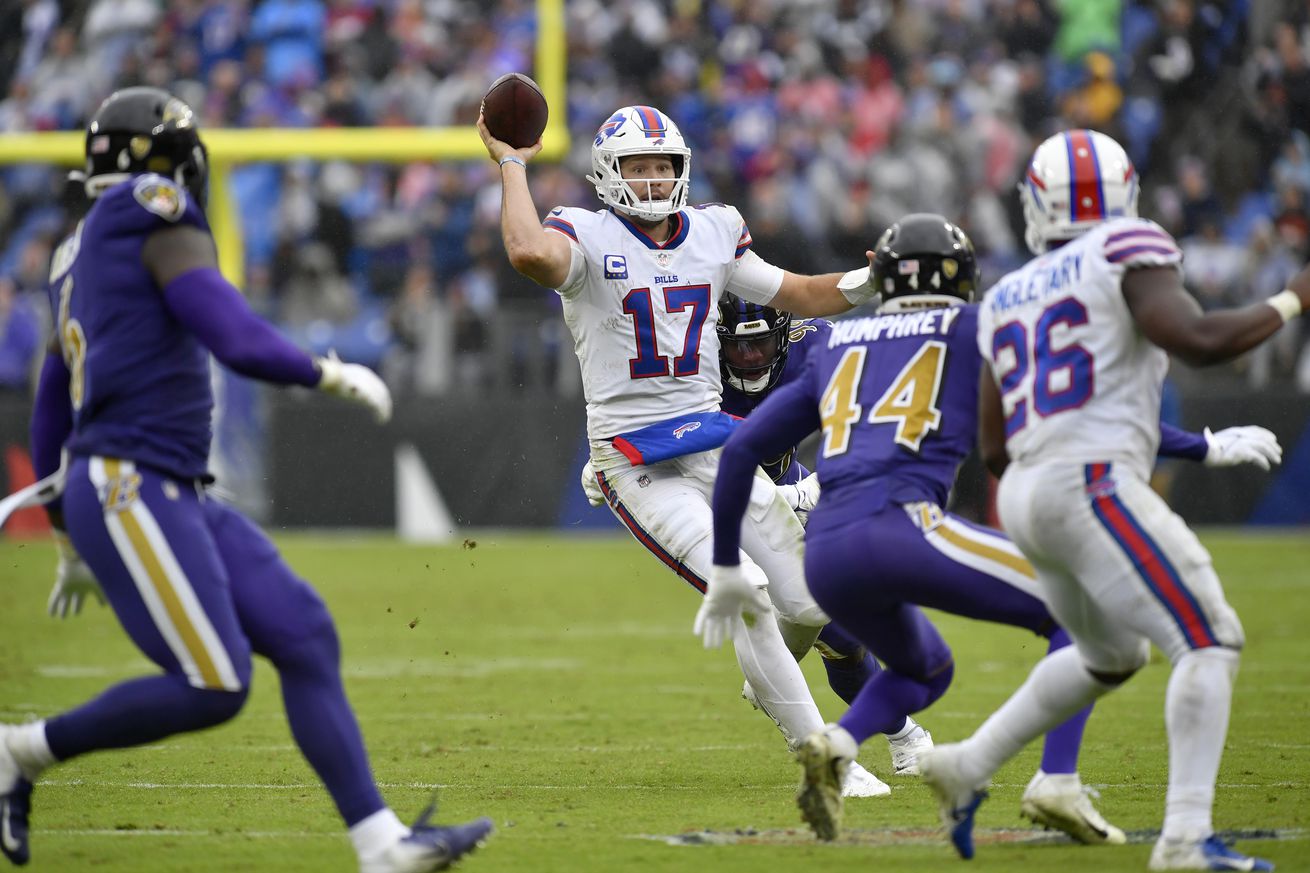 NFL: OCT 02 Bills at Ravens