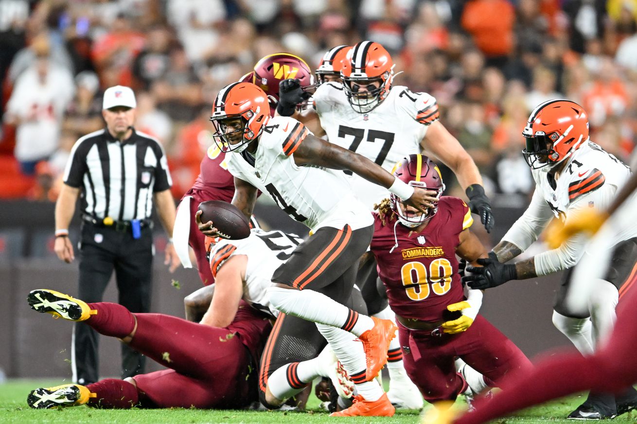 Washington Commanders v Cleveland Browns