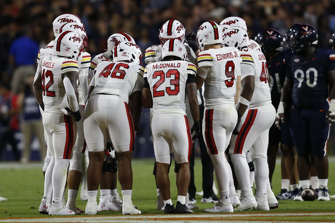 COLLEGE FOOTBALL: SEP 14 Maryland at Virginia