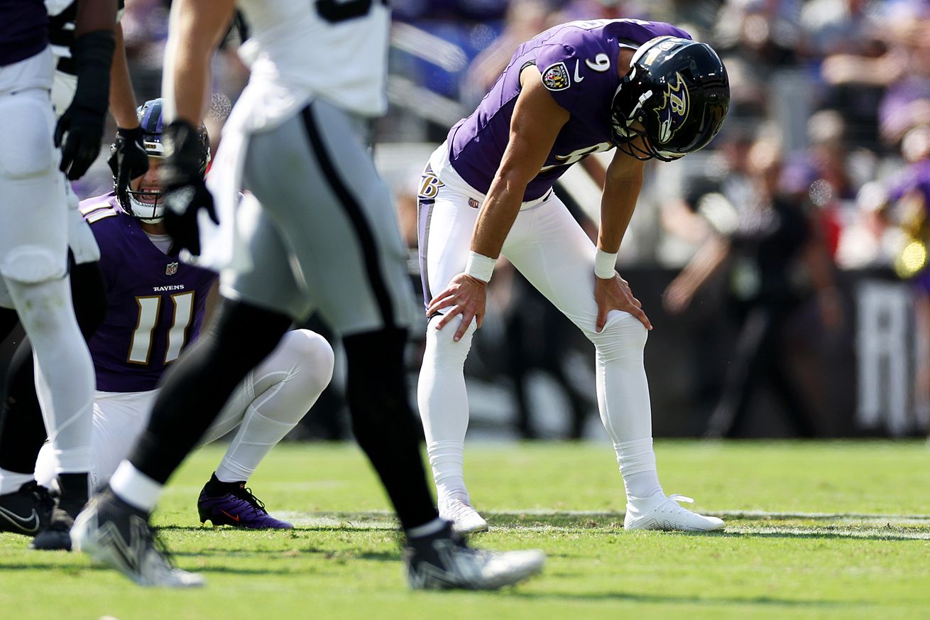 Las Vegas Raiders v Baltimore Ravens