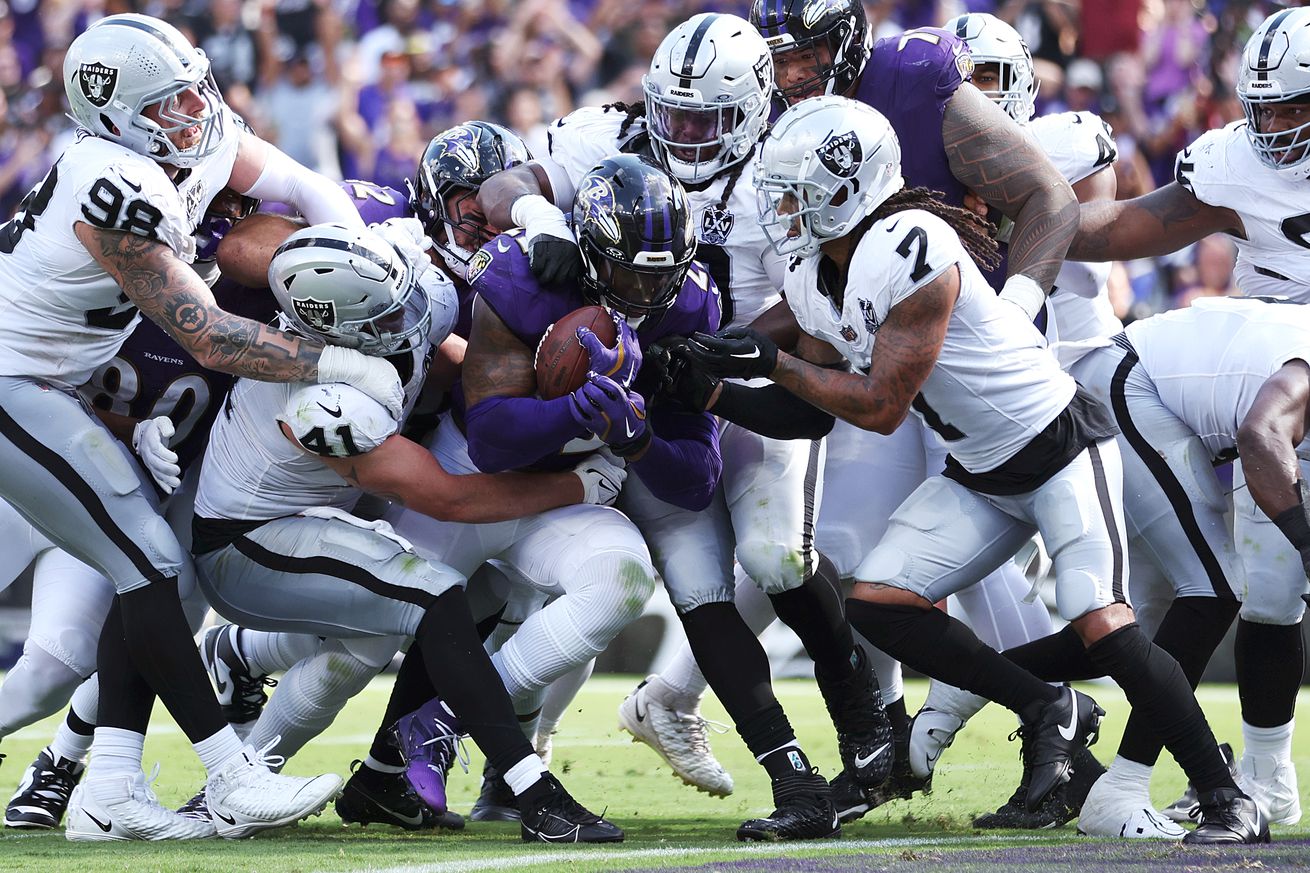 Las Vegas Raiders v Baltimore Ravens