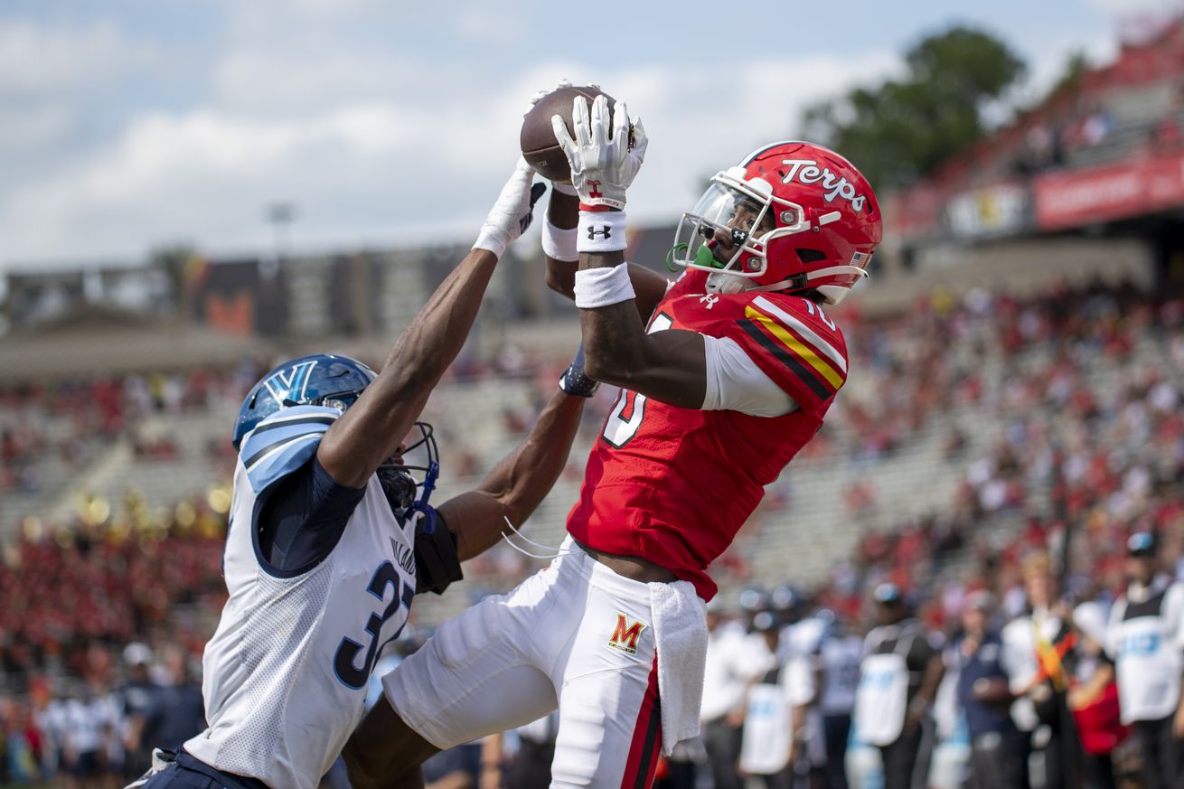 COLLEGE FOOTBALL: SEP 21 Villanova at Maryland