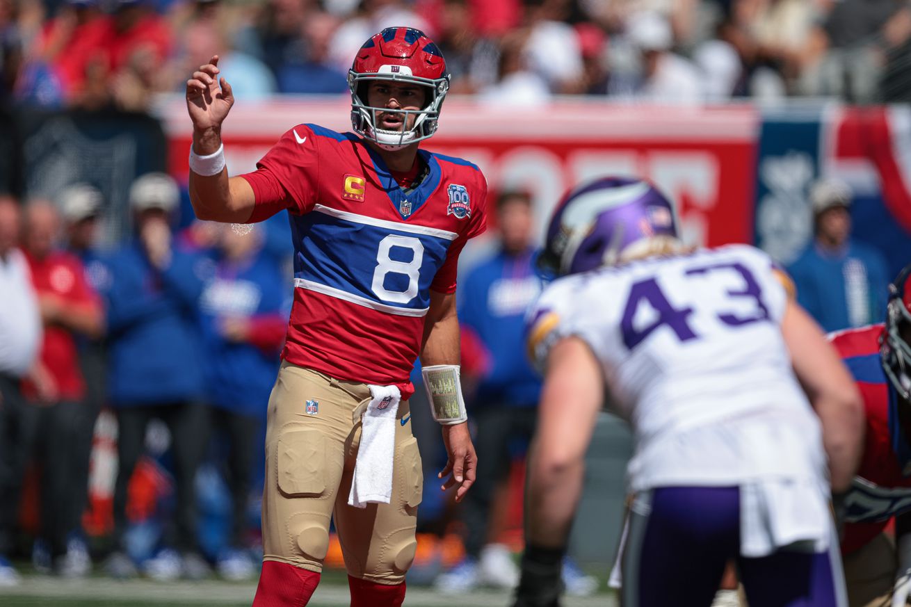 NFL: Minnesota Vikings at New York Giants