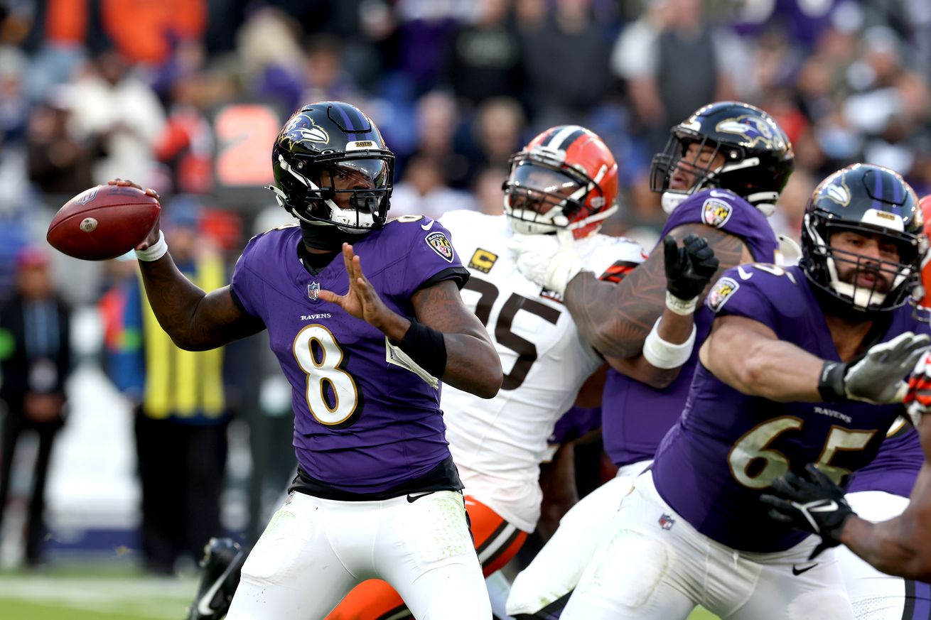 Cleveland Browns v Baltimore Ravens