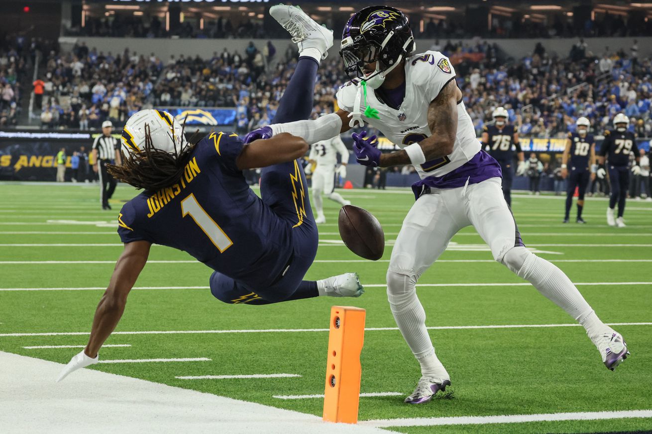 Chargers Ravens at SoFi Stadium.