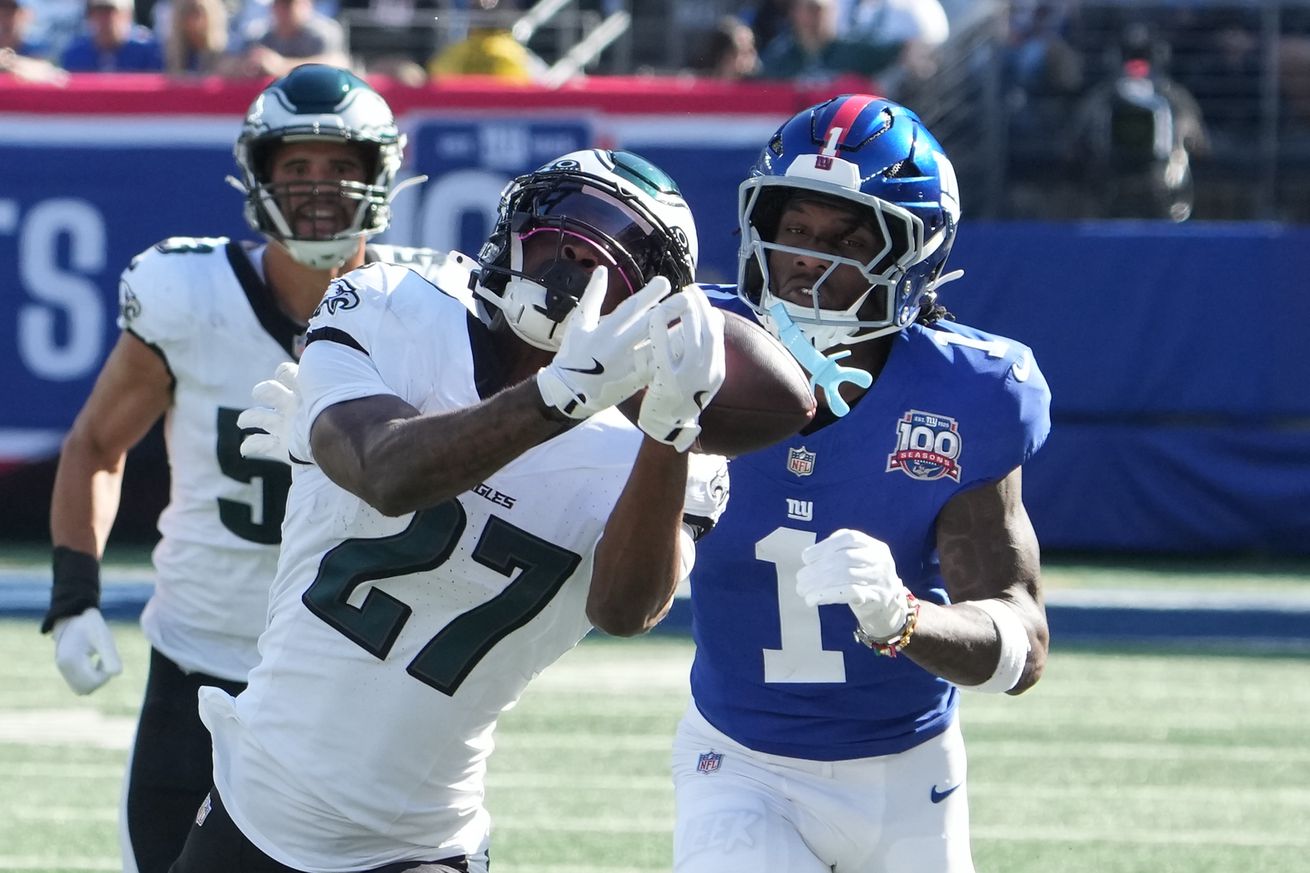 NFL: Philadelphia Eagles at New York Giants