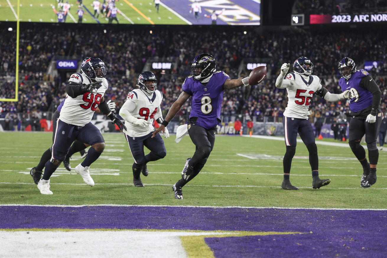 AFC Divisional Playoffs - Houston Texans v Baltimore Ravens