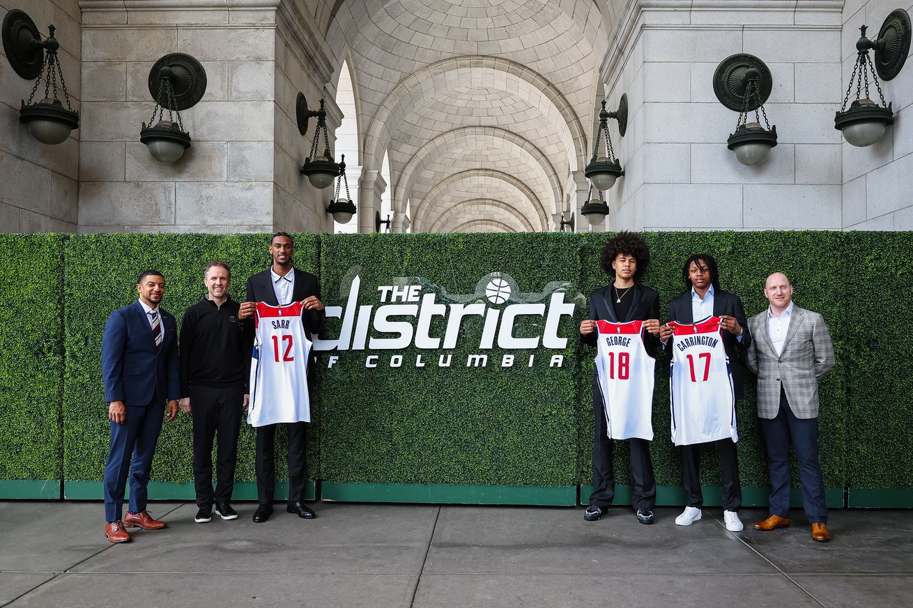 Washington Wizards Introduce 2024 NBA Draft Picks