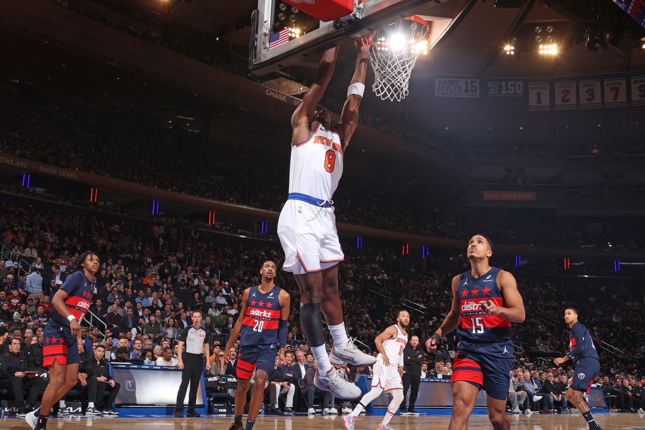 Washington Wizards v New York Knicks