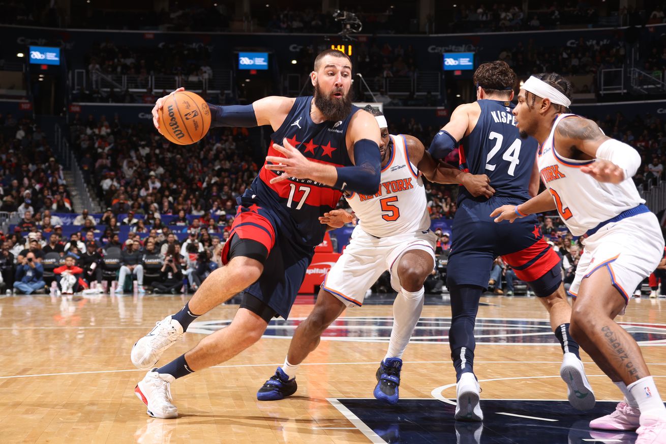 New York Knicks v Washington Wizards