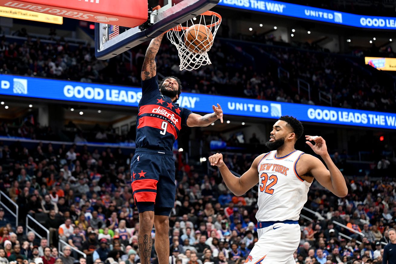 New York Knicks v Washington Wizards