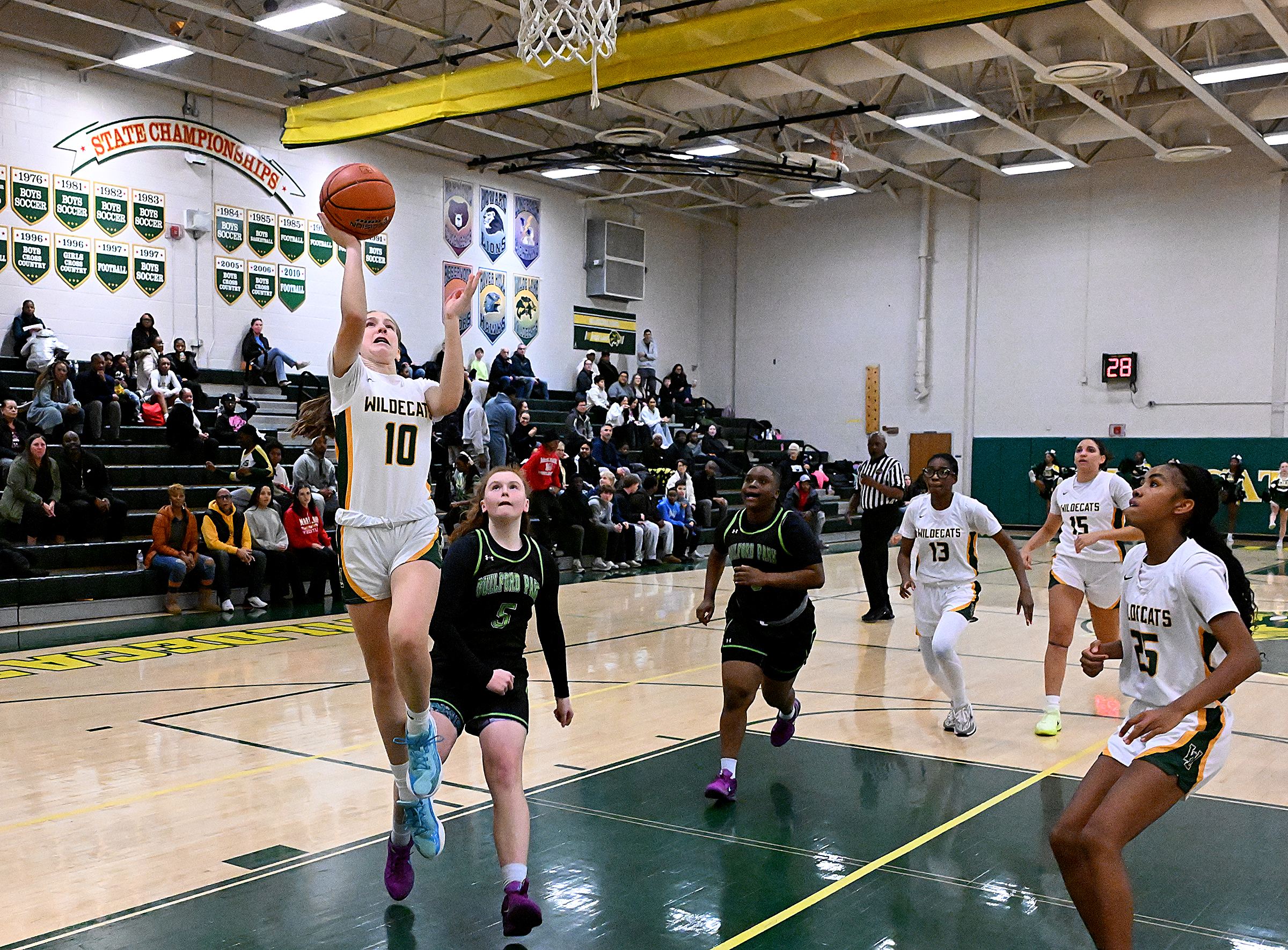 Wilde Lake #10, Maggie Shidle layup in the 1st half....