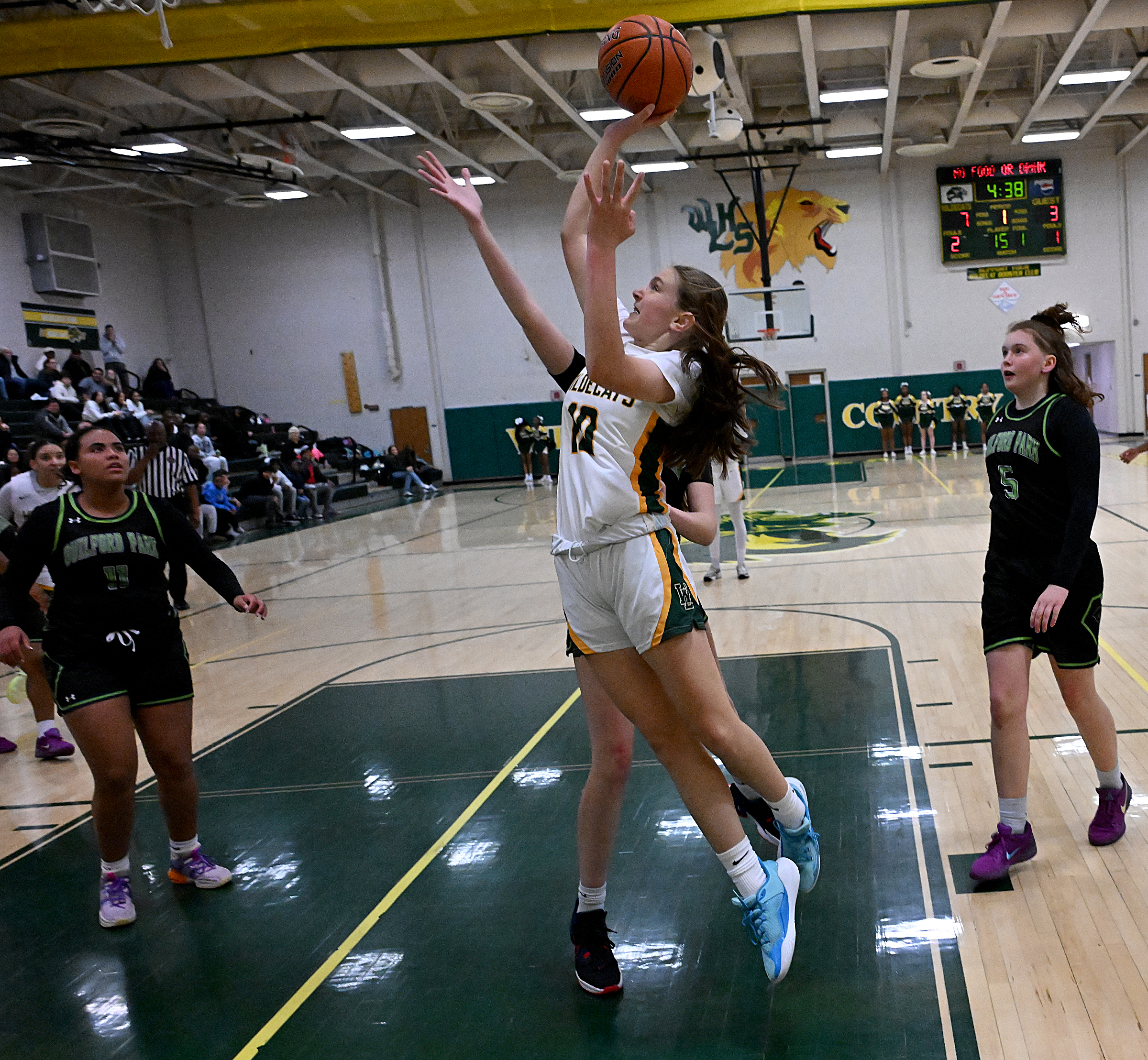 Wilde Lake #10, Maggie Shidle layup in the 1st half....