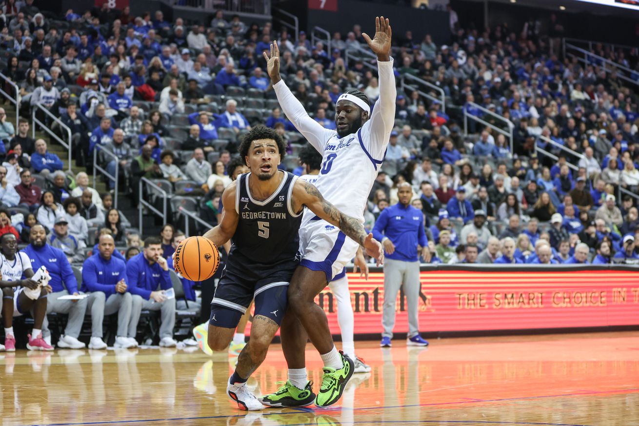 NCAA Basketball: Georgetown at Seton Hall