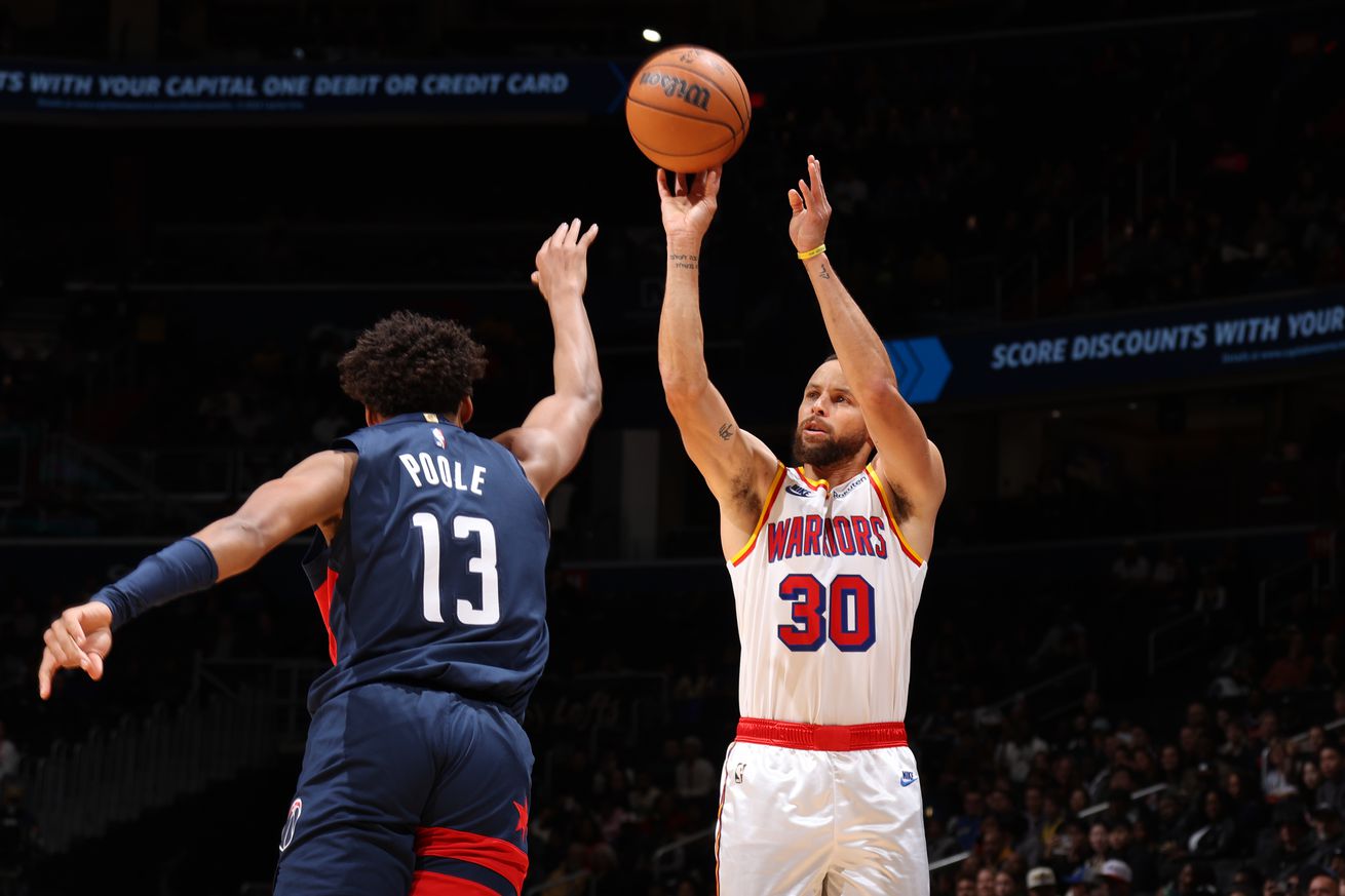 Golden State Warriors v Washington Wizards