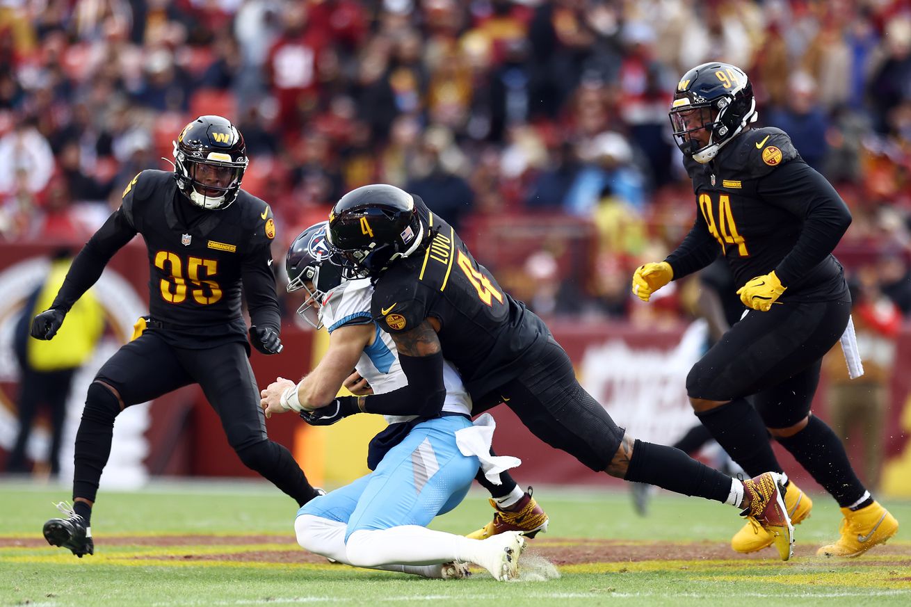 Tennessee Titans v Washington Commanders