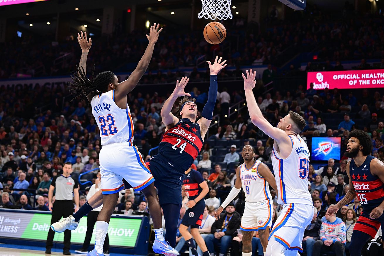 Washington Wizards v Oklahoma City Thunder