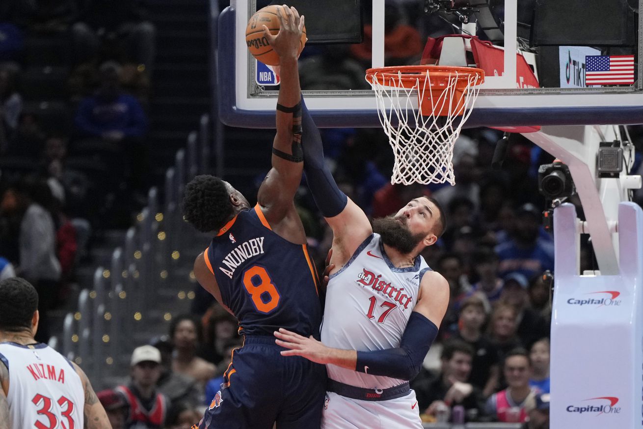 New York Knicks v Washington Wizards