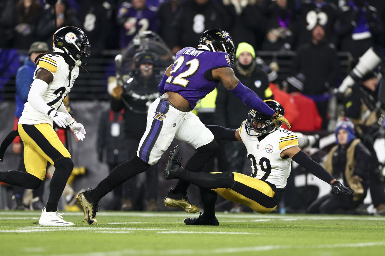 AFC Wild Card Playoffs: Pittsburgh Steelers v Baltimore Ravens