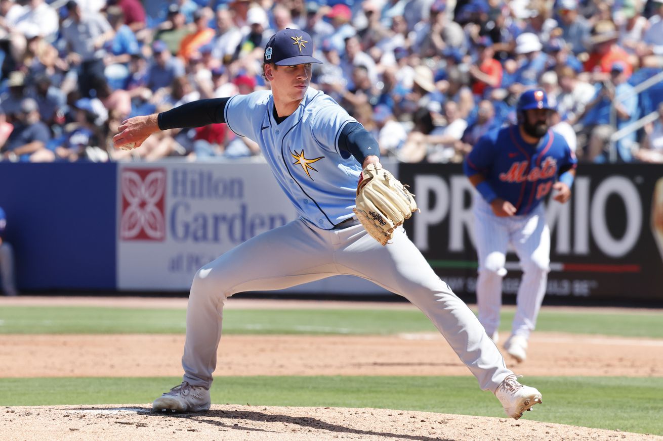 MLB: Spring Training-Tampa Bay Rays at New York Mets