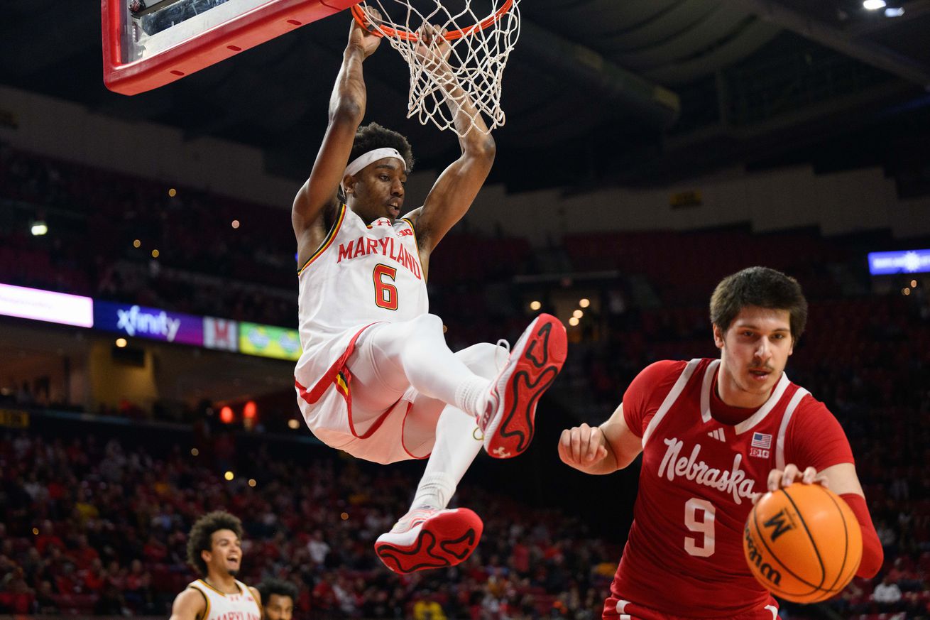 NCAA Basketball: Nebraska at Maryland