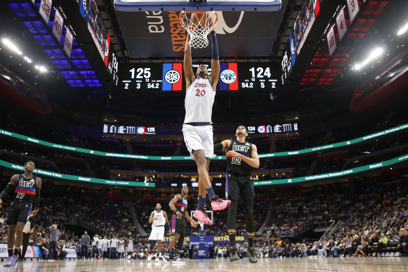 Washington Wizards v Detroit Pistons